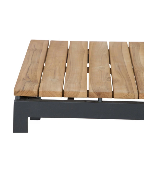 Siena Garden Teak-Loungetisch Alvida, Anthrazit/natur, Ca. B74/H30/T74 Cm 9 Siena Garden Teak-Loungetisch Alvida, Anthrazit/natur, Ca. B74/H30/T74 Cm – Bild 7