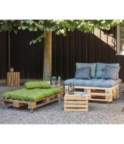 Madison Paletten-Sitzkissen Basic, Ca. B120/H10/T80 Cm -Optimal Gartenmöbel Geschäft 4330205 WE MO 001 MadisonPalettenSitzkissenBasic