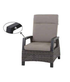 Siena Garden Sessel Corido, 103 X 87 X 73 Cm -Optimal Gartenmöbel Geschäft 4330379 WE DE 018 Sesselcoridocharcoal