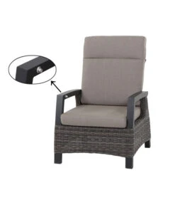 Siena Garden Sessel Corido, 103 X 87 X 73 Cm -Optimal Gartenmöbel Geschäft 4330379 WE DE 019 Sesselcoridocharcoal