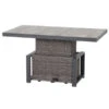 Siena Garden Lift-Tisch, Ca. B130/H47-71/T75 Cm -Optimal Gartenmöbel Geschäft 4331138 WE FS 001 Lifttischcoridoch grey