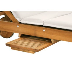 Dehner Rollliege Ravenna, Ca. B70/H89/T200 Cm -Optimal Gartenmöbel Geschäft 4407086 WE DE 003 RollliegeRavenna