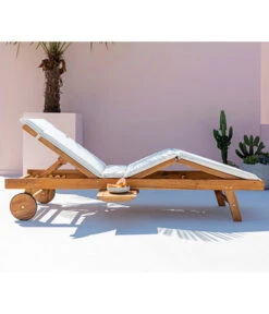 Dehner Rollliege Ravenna, Ca. B70/H89/T200 Cm -Optimal Gartenmöbel Geschäft 4407086 WE MO 003 RollliegeRavennaNEu