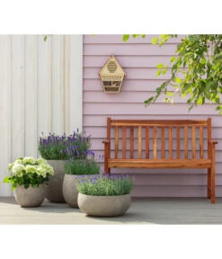 Dehner Bank Mykonos, 2-Sitzer -Optimal Gartenmöbel Geschäft 4407201 WE MO 002 DehnerBankMykonos