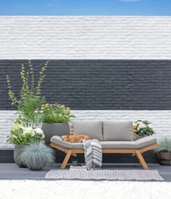 Dehner Holz-Sofa Macao -Optimal Gartenmöbel Geschäft 4407383 WE MO 002 SofaMacaoNEU