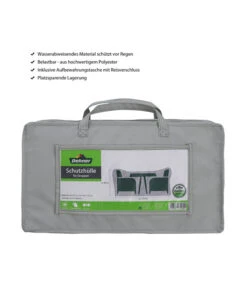 Dehner Abdeckhaube Für Sitzgruppen, Grau -Optimal Gartenmöbel Geschäft 4415014 WE IG 001 AbdeckhaubefuerGruppe210x160x80cm