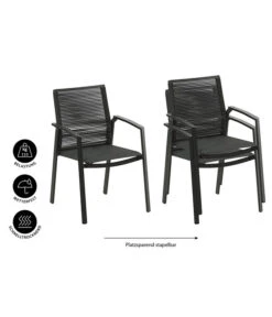 Dehner Stapelstuhl Monaco -Optimal Gartenmöbel Geschäft 4418331 WE IG 001 DehnerStapelstuhlMonaco