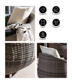 Dehner Geflechtsessel Avani -Optimal Gartenmöbel Geschäft 4418786 WE IG 001 SesselAvaniEinzeln