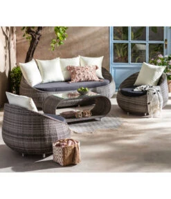 Dehner Geflechtsessel Avani -Optimal Gartenmöbel Geschäft 4418786 WE MO 001 LoungesesselAvaniNeu