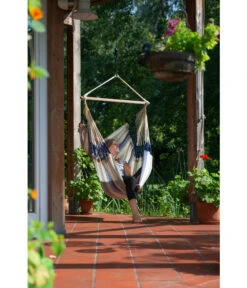 La Siesta Hängestuhl Kingsize Domingo -Optimal Gartenmöbel Geschäft 4441093 WE MO 001 HAENGESTUHL DOMINGO SEA