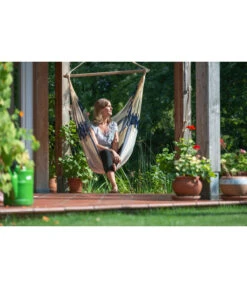 La Siesta Hängestuhl Kingsize Domingo -Optimal Gartenmöbel Geschäft 4441093 WE MO 002 HAENGESTUHL DOMINGO SEA