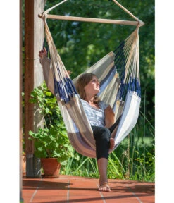 La Siesta Hängestuhl Kingsize Domingo -Optimal Gartenmöbel Geschäft 4441093 WE MO 003 HAENGESTUHL DOMINGO SEA