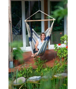 La Siesta Hängestuhl Kingsize Domingo -Optimal Gartenmöbel Geschäft 4441093 WE MO 004 HAENGESTUHL DOMINGO SEA