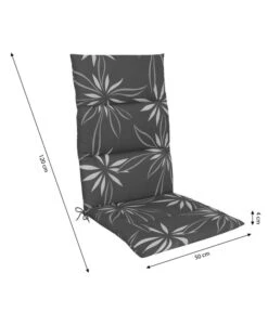 KETTtex Hochlehnerpolster Turin, Ca. B120/H4/T50 Cm -Optimal Gartenmöbel Geschäft 4448965 WE BG 001 TurinHL