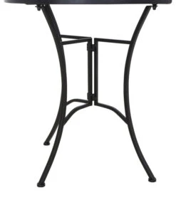 Siena Garden Mosaiktisch Como Halbrund, Ca. B35/H71/T70 Cm -Optimal Gartenmöbel Geschäft 4498796 WE DE 002 TischComoH71cm