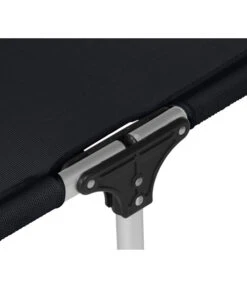 Siena Garden Dreibeinliege XXL, Ca. B69,5/H86/T209 Cm -Optimal Gartenmöbel Geschäft 5068853 WE DE 004 SienaGardenDreibeinleigeXXLSchwarz