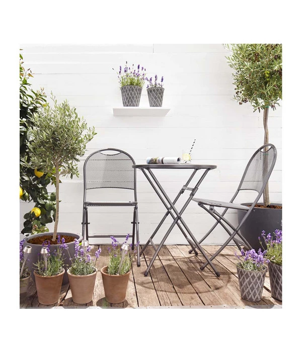 MWH Klapptisch Cafe Latte, Ca. Ø60/H72 Cm 4 MWH Klapptisch Cafe Latte, Ca. Ø60/H72 Cm – Bild 2