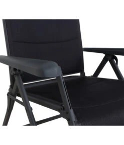 Siena Garden Camping Relaxstuhl Premium, Anthrazit -Optimal Gartenmöbel Geschäft 6603021 WE DE 005 SienaGardenCampingRelaxstuhl PremiumAnthrazit