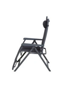 Siena Garden Camping Relaxstuhl Premium, Anthrazit -Optimal Gartenmöbel Geschäft 6603021 WE FS 005 SienaGardenCampingRelaxstuhl PremiumAnthrazit