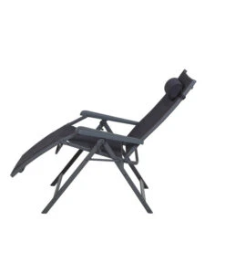 Siena Garden Camping Relaxstuhl Premium, Anthrazit -Optimal Gartenmöbel Geschäft 6603021 WE FS 007 SienaGardenCampingRelaxstuhl PremiumAnthrazit