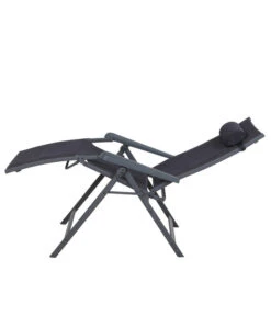 Siena Garden Camping Relaxstuhl Premium, Anthrazit -Optimal Gartenmöbel Geschäft 6603021 WE FS 008 SienaGardenCampingRelaxstuhl PremiumAnthrazit