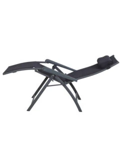 Siena Garden Camping Relaxstuhl XL Premium, Anthrazit -Optimal Gartenmöbel Geschäft 6603039 WE FS 006 SienaGardenCampingRelaxstuhlPremiumXLAnthrazit