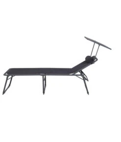 Siena Garden Campingliege Premium, Anthrazit, Ca. B69/H43/T200 Cm -Optimal Gartenmöbel Geschäft 6603047 WE FS 003 SienaGardenCampingliegePremiumAnthrazit