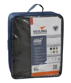 Nesling Sonnensegel Coolfit, Dreieckig, Ca. B500/T500 Cm -Optimal Gartenmöbel Geschäft 6605810 WE DE 002 NeslingSonennsegelCoolfit500x500Grau