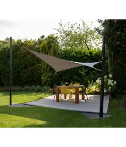 Nesling Sonnensegel Coolfit, Quadratisch, Ca. B500/T500 Cm -Optimal Gartenmöbel Geschäft 6605901 WE MO 001 NeslingSonnensegelCoolfit500x500Grau