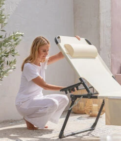 Dehner Gartenliege Mallorca, Ca. B71/H106/T227 Cm -Optimal Gartenmöbel Geschäft 6635163 WE DE 007 LiegeMallorcaVanilla