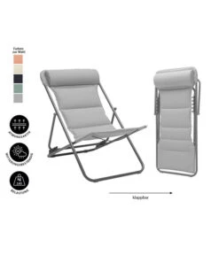 Dehner Campingstuhl Ibiza -Optimal Gartenmöbel Geschäft 6635189 WE IG 001 CampingstuhlIbizaVanilla