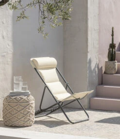 Dehner Campingstuhl Ibiza -Optimal Gartenmöbel Geschäft 6635189 WE MO 002 CampingstuhlIbizaVanilla