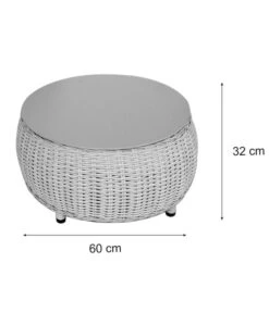 Dehner Lounge Bari, 2-teilig -Optimal Gartenmöbel Geschäft 6657381 WE BG 002 DehnerLoungeBari