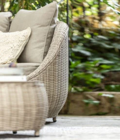 Dehner Lounge Bari, 2-teilig -Optimal Gartenmöbel Geschäft 6657381 WE DE 001 DehnerLoungesofaBari