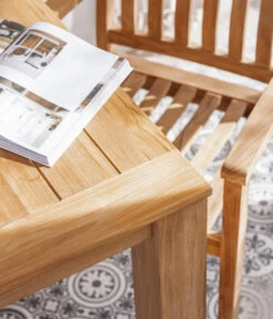 Dehner Teaktisch Havanna, Ca. B90/H75/T90 Cm -Optimal Gartenmöbel Geschäft 6657415 WE DE 001 GruppeHavanna 04