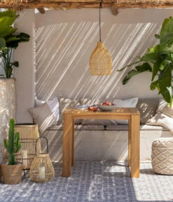 Dehner Teaktisch Havanna, Ca. B90/H75/T90 Cm -Optimal Gartenmöbel Geschäft 6657415 WE MO 001 TischHavanna