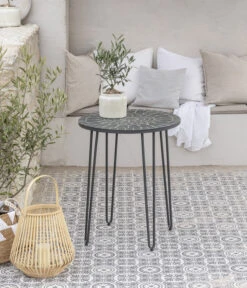 Dehner Mosaiktisch Madeleine, Ca. Ø60/H60 Cm -Optimal Gartenmöbel Geschäft 6666531 WE MO 002 DehnerMosaiktischMadeleineD60cm