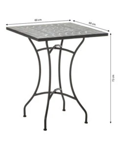 Dehner Mosaiktisch Madeleine, Eckig -Optimal Gartenmöbel Geschäft 6666549 WE BG 001 DehnerMosaiktischMadeleineeckigkleineinzeln