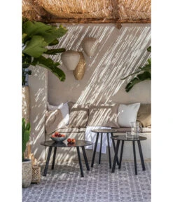 Dehner Kaffeetisch Lian -Optimal Gartenmöbel Geschäft 6666721 6666705 6666713 WE MO 002 BeistelltischeLian