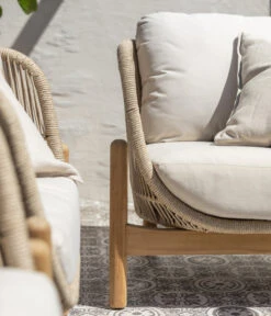 Dehner Sofa Portofino, 2-Sitzer -Optimal Gartenmöbel Geschäft 6667901 WE DE 005 DehnerSofaPortofino