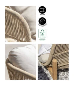 Dehner Sessel Portofino -Optimal Gartenmöbel Geschäft 6667901 WE IG 001 DehnerSofaPortofino2Sitzer