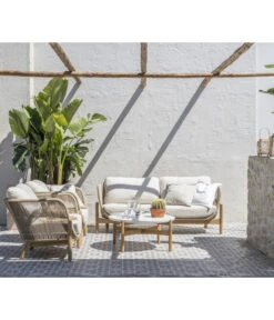 Dehner Sofa Portofino, 2-Sitzer -Optimal Gartenmöbel Geschäft 6667901 WE MO 002 DehnerSofaPortofino