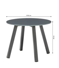 Dehner Balkonset Nizza, 3-teilig -Optimal Gartenmöbel Geschäft 6670962 WE BG 002 DehnerBalkonsetNizzaTisch