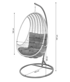 Dehner Hängesessel Venezia -Optimal Gartenmöbel Geschäft 6701205 WE BG 001 DehnerHaengesesselVenezia