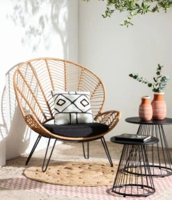 Dehner Geflechtsessel Venezia -Optimal Gartenmöbel Geschäft 6701650 WE MO 001 DehnerGeflechtsesselVenezia