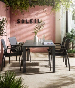 Dehner Gartentisch Nancy, Ca. B160/H75/T90 Cm -Optimal Gartenmöbel Geschäft 6701734 6701726 WE MO 001 GruppeNancy