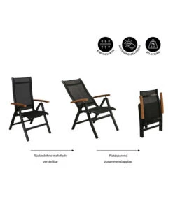 Dehner Klappsessel Chicago Wood -Optimal Gartenmöbel Geschäft 6701817 WE IG 001 KLAPPSESSELCHICAGOWOOD