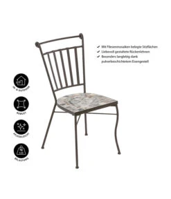 Dehner Mosaikstuhl Grazia -Optimal Gartenmöbel Geschäft 6702278 WE IG 001 MosaikstuhlGraziaFINAL