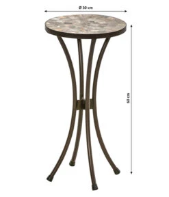 Dehner Mosaikblumenhocker Grazia -Optimal Gartenmöbel Geschäft 6702369 WE BG 001 DehnerMosaikblumenhockerGraziaNEU