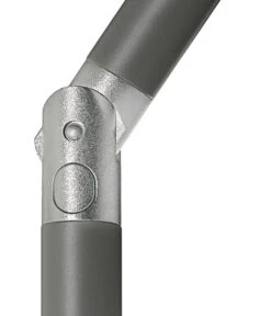 Dehner Schirm Milos, Rund, Ca. Ø294 Cm -Optimal Gartenmöbel Geschäft 6702864 WE DE 001 SchirmMilosHellgrauNeu